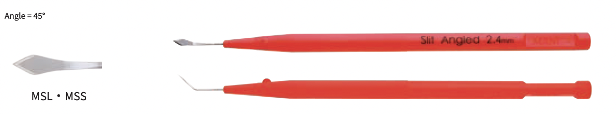 MANI Slit Angled Knife 1.8mm - Image 2