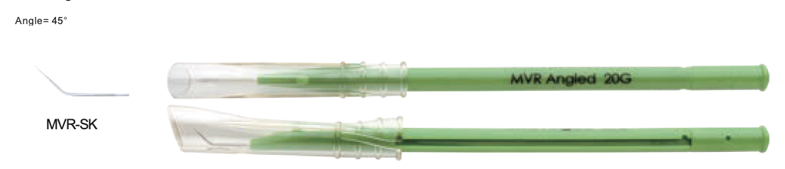 MANI MVR-Angled Knife 23G 0.9mm (Safety) - Image 2